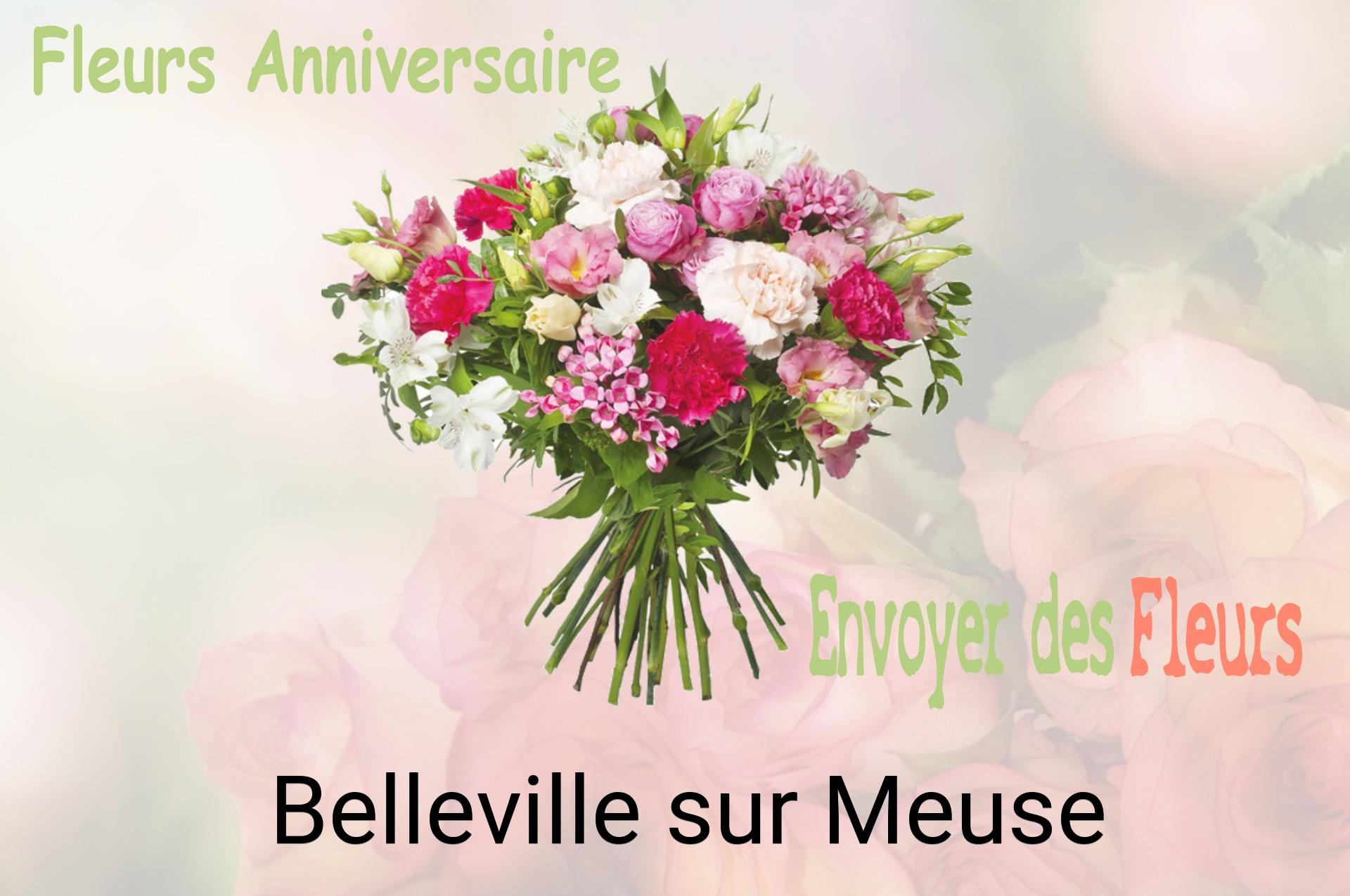 Bouquet de fleurs d’anniversaire livré à Belleville-sur-Meuse