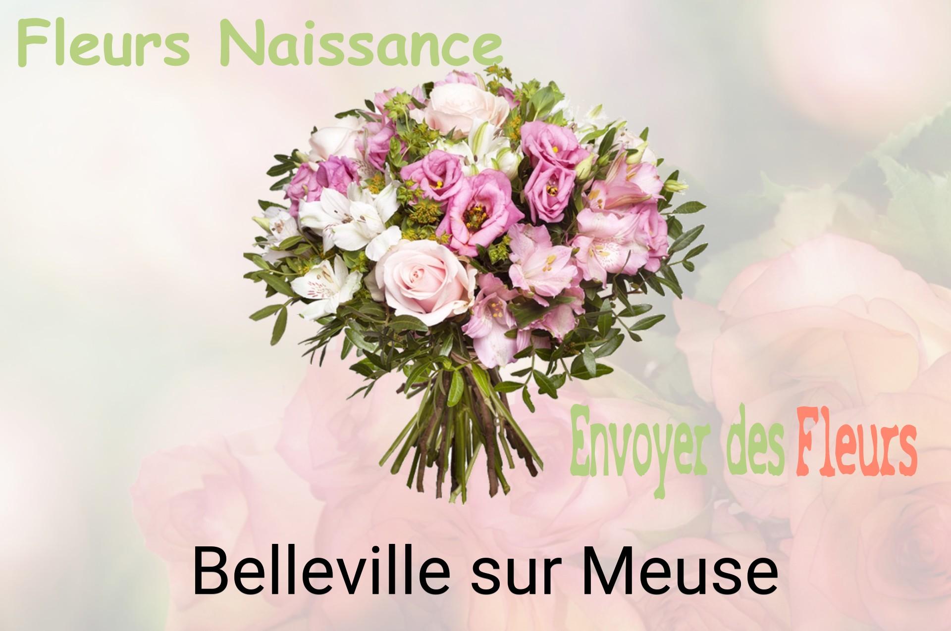 Bouquet de fleurs de naissance livré à Belleville-sur-Meuse